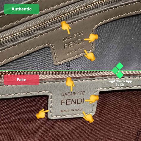 how to authenticate vintage fendi bag|Fendi authenticity check.